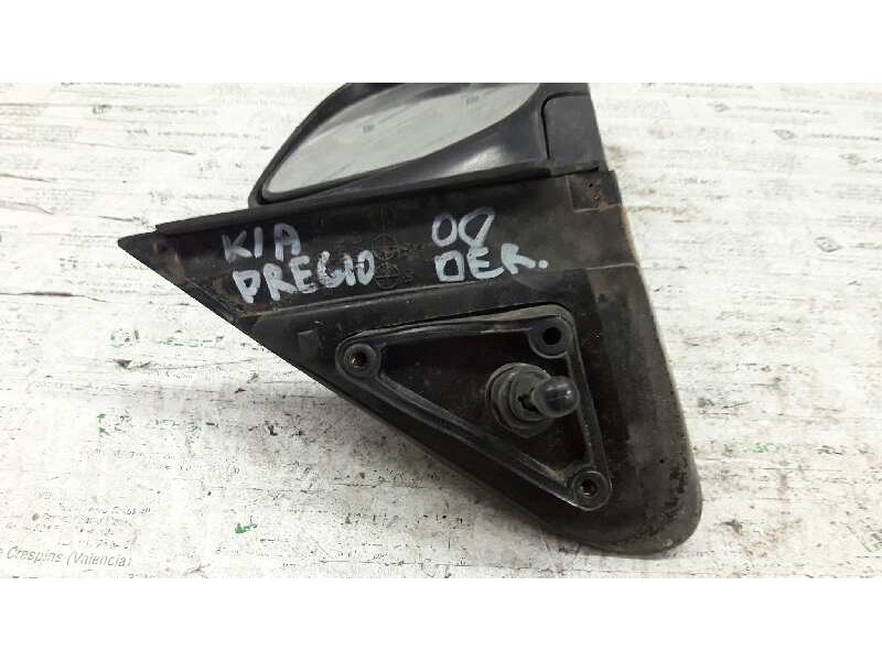 Recambio de retrovisor derecho para kia pregio pregio referencia OEM IAM  MANUAL NEGRO