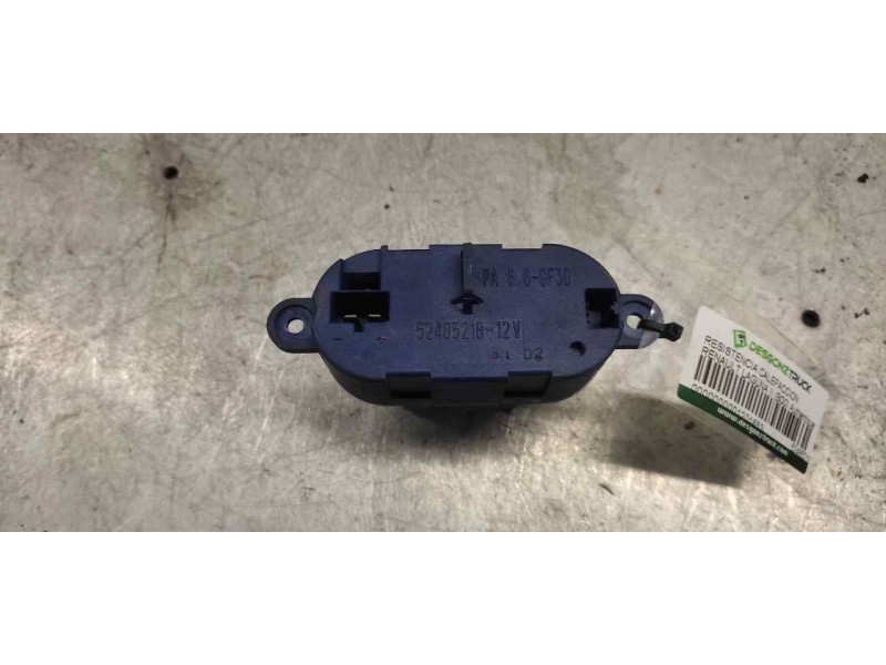 Recambio de resistencia calefaccion para renault laguna ii (bg0) authentique referencia OEM IAM 52485218 4/2 PINS 