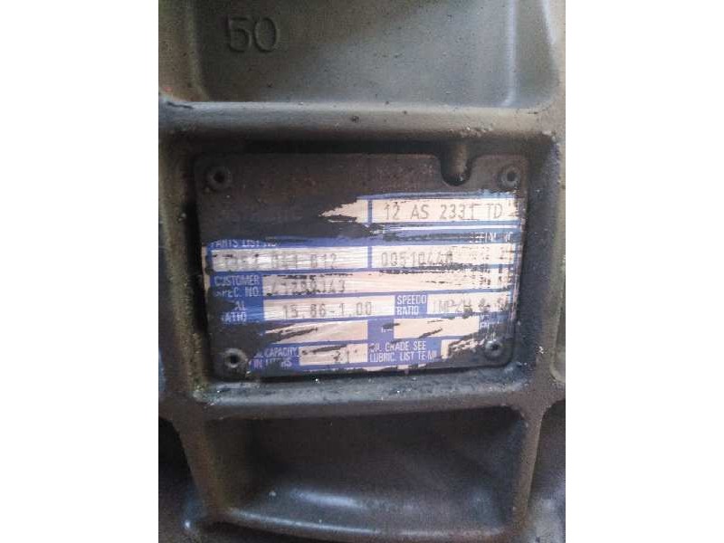 Recambio de caja cambios para iveco stralis (as) 12.9 diesel referencia OEM IAM 12AS2331TD 1353041012 41299143
