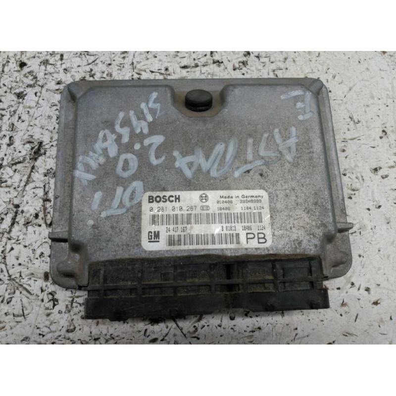 Recambio de centralita motor uce para opel astra g berlina 2.0 dti referencia OEM IAM 24417167 01040628SA9999 0281010267