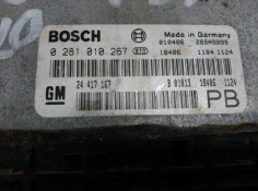 Recambio de centralita motor uce para opel astra g berlina 2.0 dti referencia OEM IAM 24417167 01040628SA9999 0281010267 2