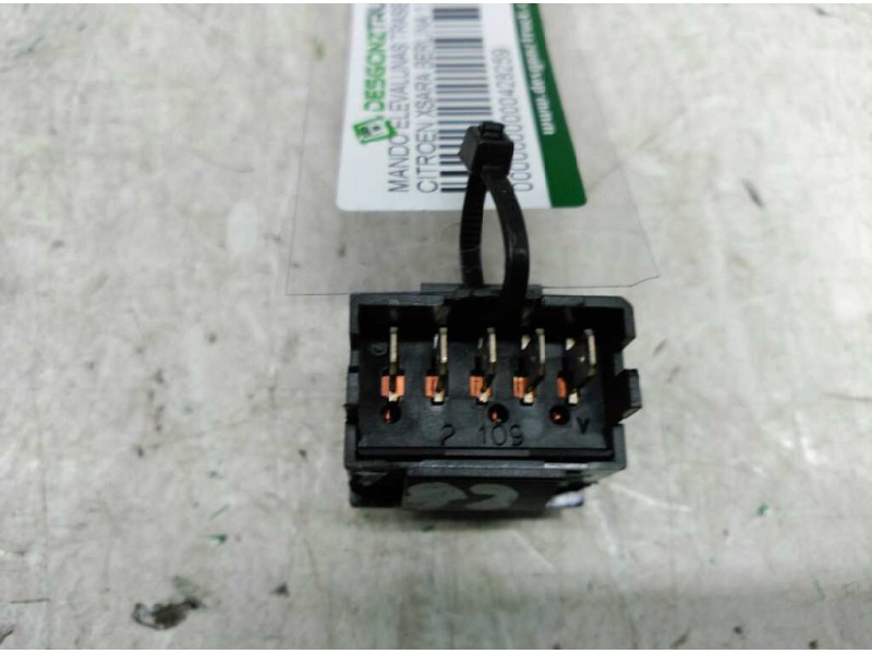 Recambio de mando elevalunas trasero izquierdo para citroën xsara berlina 1.6 16v chrono referencia OEM IAM   