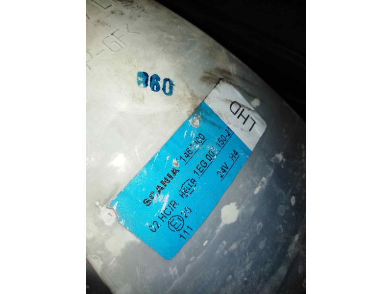 Recambio de faro izquierdo para scania serie 4 (p/r 144 l) 14.2 diesel referencia OEM IAM   