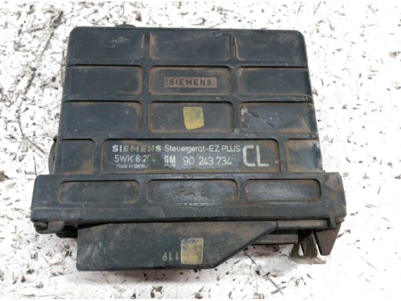 Recambio de centralita motor uce para opel kadett e gl berlina referencia OEM IAM 90243734 5WK6204 
