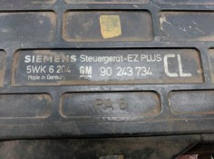 Recambio de centralita motor uce para opel kadett e gl berlina referencia OEM IAM 90243734 5WK6204  2