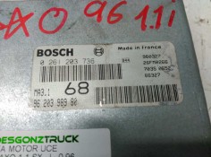 Recambio de centralita motor uce para citroën saxo 1.1 sx referencia OEM IAM 9620398980 0261203736 960327 2