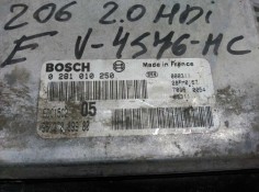 Recambio de centralita motor uce para peugeot 206 berlina referencia OEM IAM 0281010250 9637089980  2
