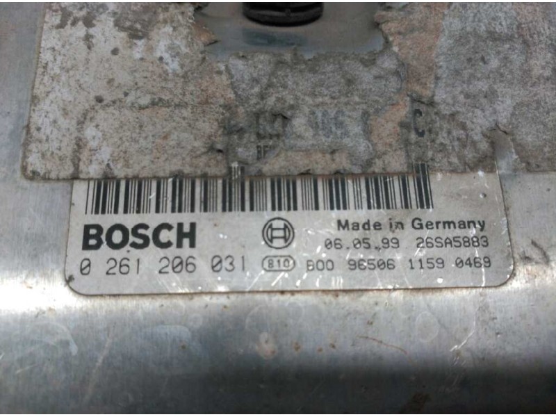 Recambio de centralita motor uce para volkswagen polo berlina (6n1) 1.4 referencia OEM IAM 0261206031  