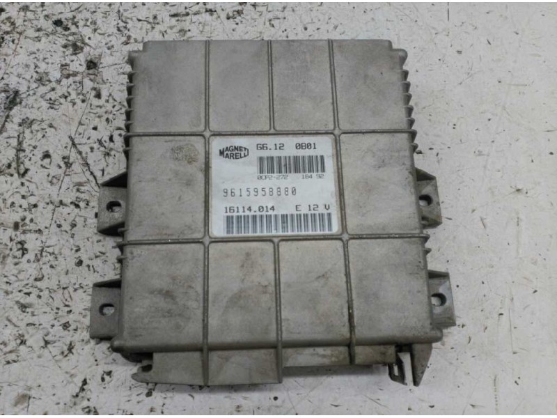 Recambio de centralita motor uce para citroën zx 1.6 referencia OEM IAM 9615958880 G6120B01 