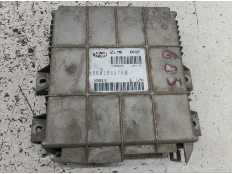 Recambio de centralita motor uce para peugeot 605 2.0 referencia OEM IAM 9603882780 G5M00A05 