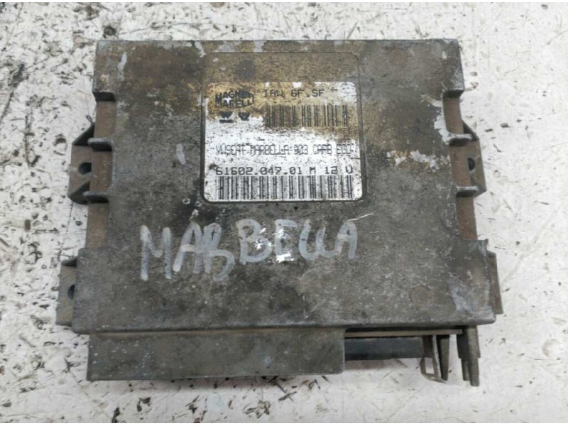 Recambio de centralita motor uce para seat marbella ce referencia OEM IAM 1AW6FSF 6160204901M12U 