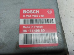Recambio de centralita motor uce para citroën zx 1.4 / 1.4i reflex referencia OEM IAM 0261200778 9617149880  2