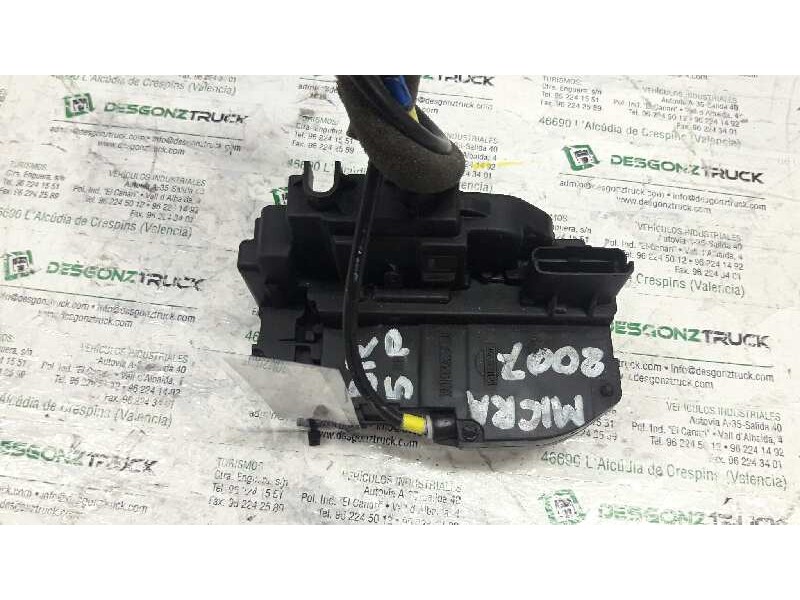 Recambio de cerradura puerta delantera derecha para nissan micra (k12e) acenta referencia OEM IAM   