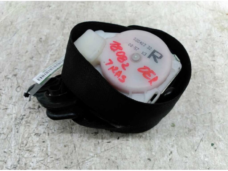 Recambio de cinturon seguridad trasero derecho para opel zafira a blue line referencia OEM IAM   