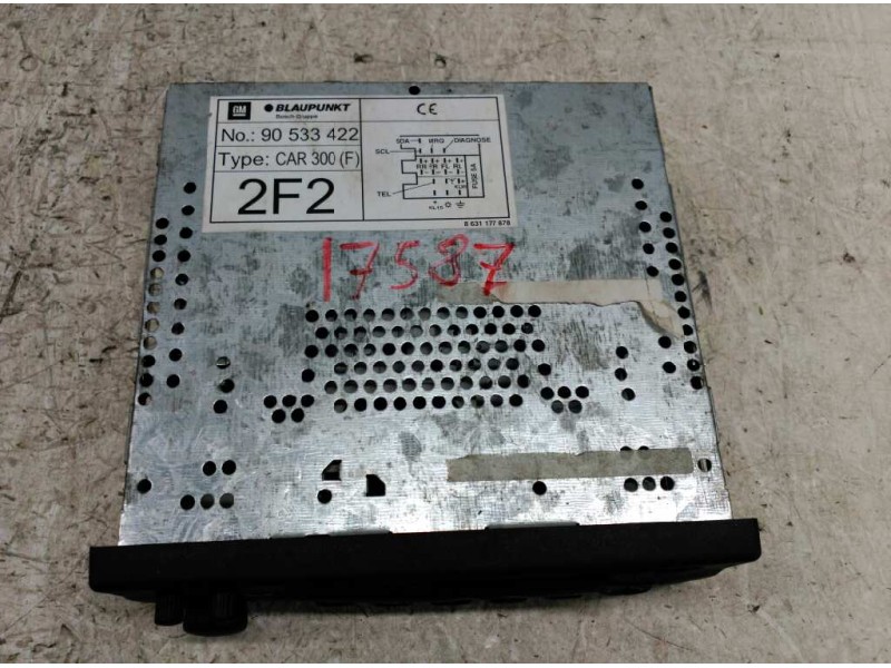 Recambio de sistema audio / radio cd para opel astra g berlina club referencia OEM IAM 90533422 CASSETE 