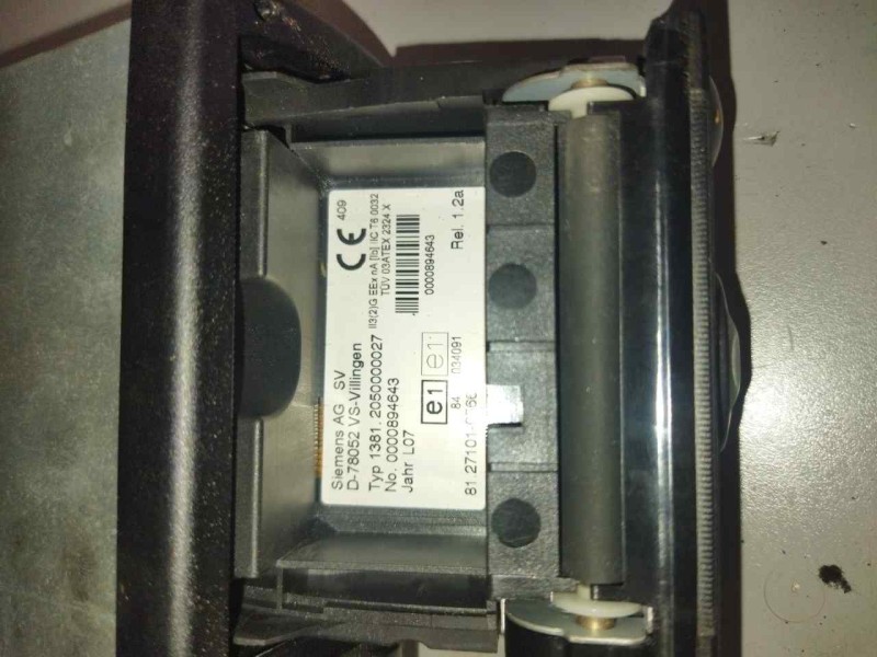 Recambio de tacografo para man tg - a 18.xxx 12.4 diesel referencia OEM IAM 13812050000027 0000894643 81271016566