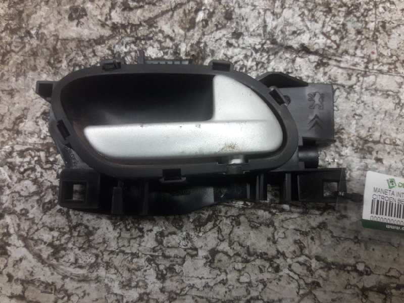 Recambio de maneta interior delantera derecha para citroën berlingo cuadro sx referencia OEM IAM 96863075VV  
