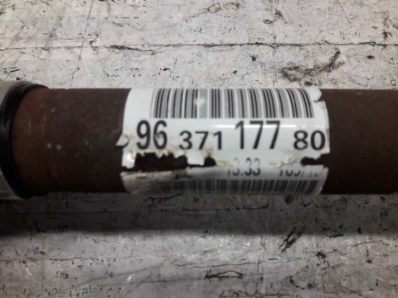 Recambio de transmision delantera izquierda para citroën berlingo cuadro sx referencia OEM IAM 9637117780  