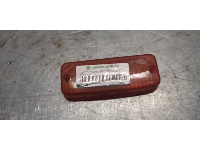 Recambio de piloto delantero izquierdo para seat 124 124 referencia OEM IAM  NARANJA 