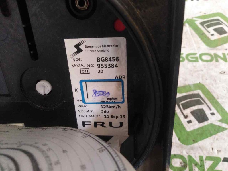 Recambio de tacografo para renault hd 340.18 / 26 premium e2 9.8 diesel referencia OEM IAM BG8456 955384 