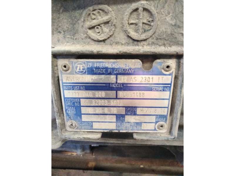 Recambio de caja cambios para man tg - a 26.xxx 10.5 diesel referencia OEM IAM 12AS2301IT 1327040080 81320036874