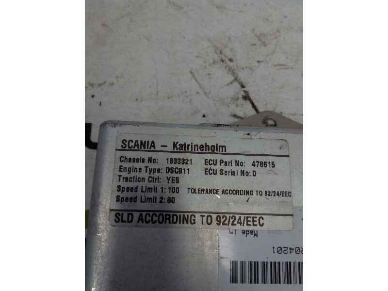 Recambio de modulo electronico para scania trucks serie 4 bus ... referencia OEM IAM 412413006002 1833321 DSC911