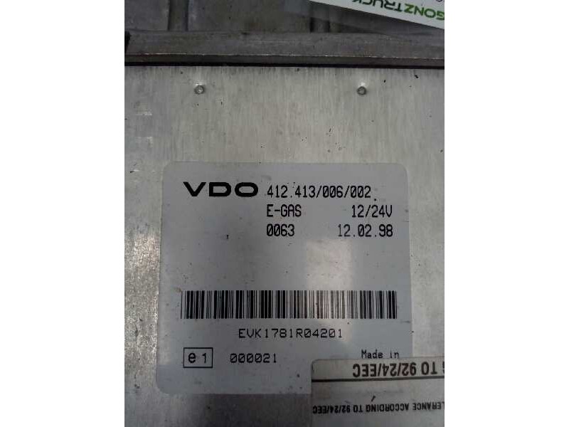 Recambio de modulo electronico para scania trucks serie 4 bus ... referencia OEM IAM 412413006002 1833321 DSC911