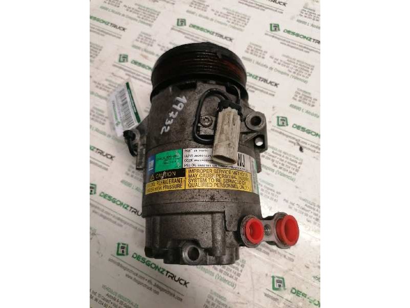 Recambio de compresor aire acondicionado para opel astra h berlina elegance referencia OEM IAM  383601234 