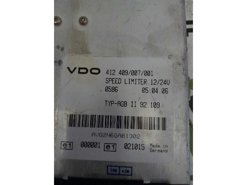 Recambio de modulo electronico para mercedes trucks bus ..... referencia OEM IAM 412409007001 AVG2N6GAB1302 