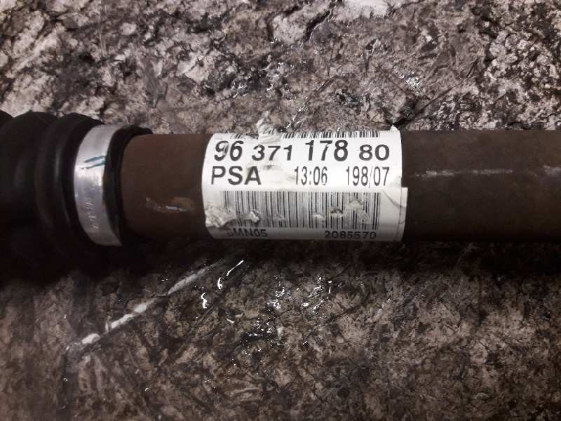 Recambio de transmision delantera derecha para citroën c4 berlina lx referencia OEM IAM 9637117880  