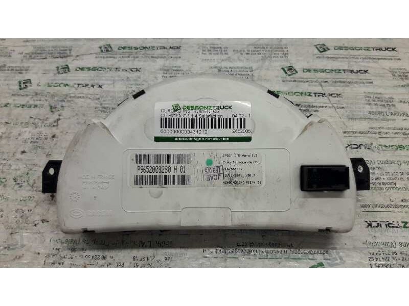 Recambio de cuadro instrumentos para citroën c3 1.4 satisfaction referencia OEM IAM 9652008280  