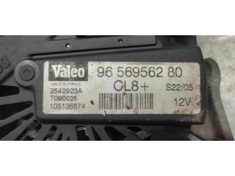 Recambio de alternador para citroën c4 berlina sx referencia OEM IAM 9656956280 2542923A 