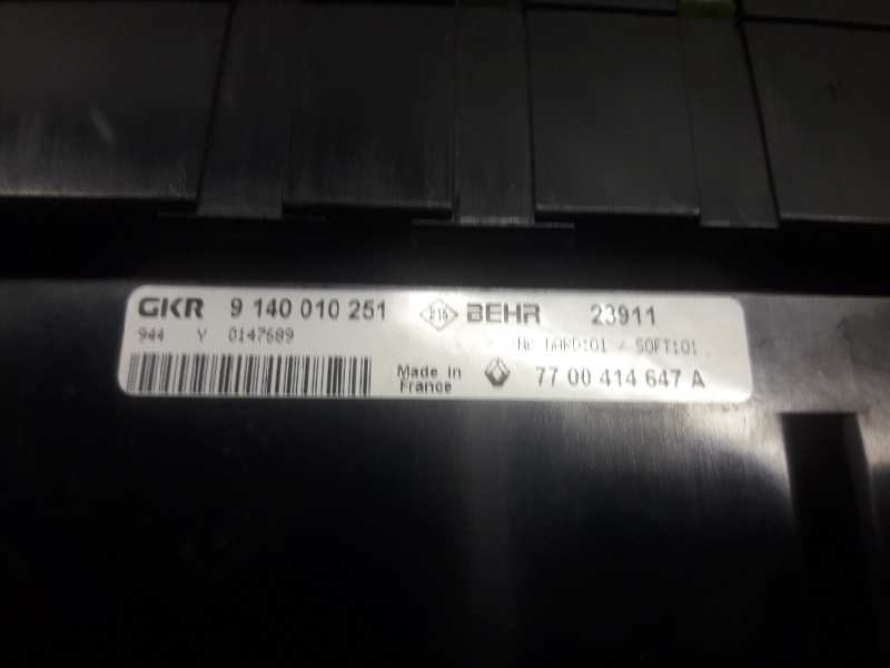 Recambio de mando climatizador para renault laguna (b56) 2.2 d anade referencia OEM IAM 7700414647A 9140010251 