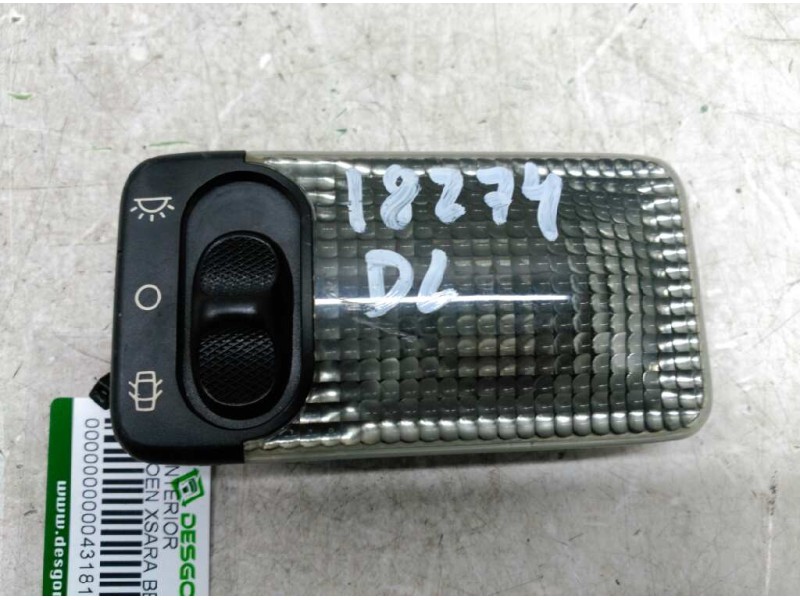 Recambio de luz interior para citroën xsara berlina 1.9d image referencia OEM IAM 6362K9 DELANTERA 