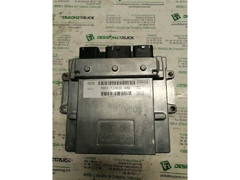 Recambio de centralita motor uce para ford focus lim. (cb4) titanium referencia OEM IAM 7M5112A650AAB  