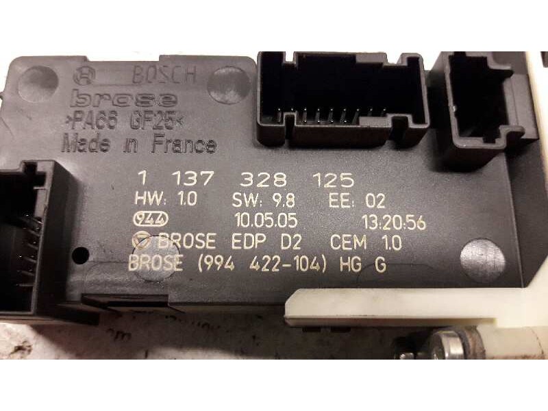 Recambio de motor elevalunas delantero izquierdo para peugeot 407 st confort referencia OEM IAM 9646594580 1137328125 