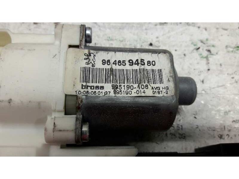 Recambio de motor elevalunas delantero izquierdo para peugeot 407 st confort referencia OEM IAM 9646594580 1137328125 