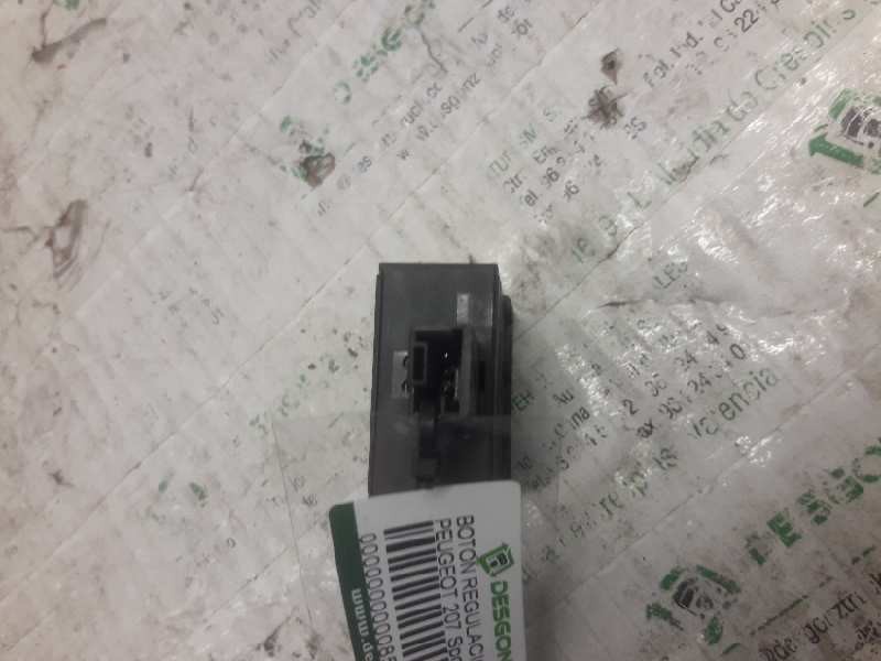 Recambio de boton regulacion de faros para peugeot 207 sport referencia OEM IAM 96384422XT 96366692XT 3 PINS