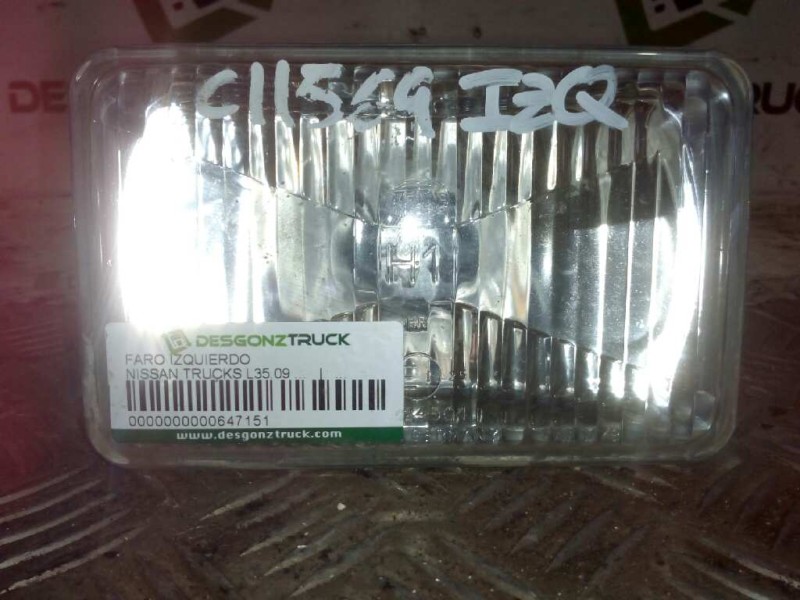 Recambio de faro izquierdo para nissan trucks l35.09 ... referencia OEM IAM   