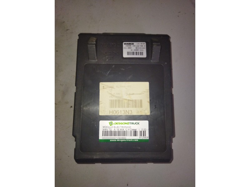 Recambio de modulo electronico para man tg - a 18.xxx 12.4 diesel referencia OEM IAM 81258067072 4462100060 CENTRALITA ECU