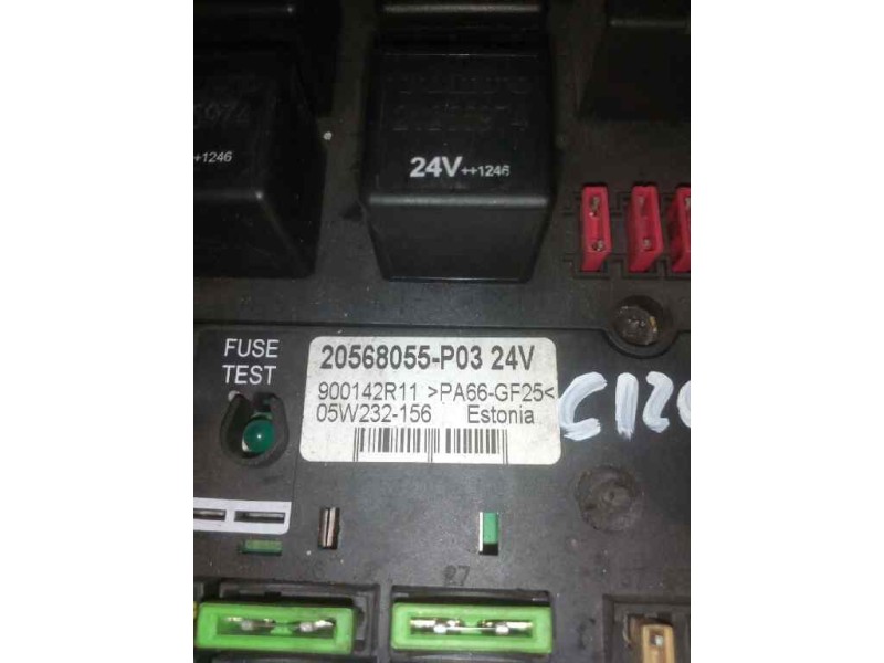 Recambio de caja reles / fusibles para volvo fh 12 2002  12.1 diesel (d12d460) referencia OEM IAM 20568055  