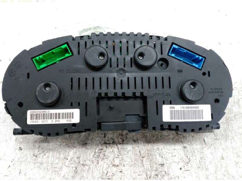 Recambio de cuadro instrumentos para seat cordoba berlina (6k2) stella referencia OEM IAM 6K0920830X 110008924026 