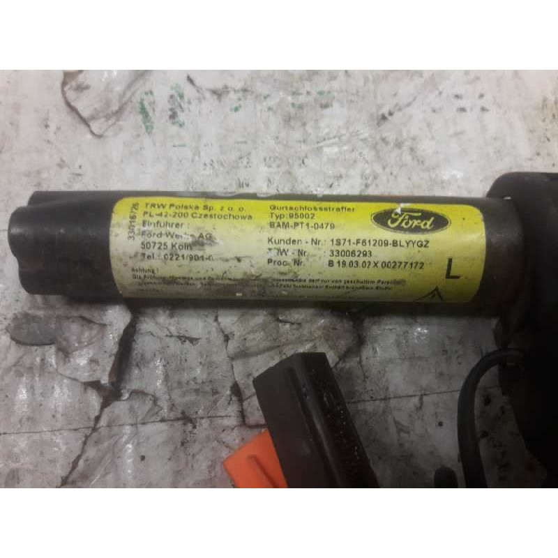 Recambio de pretensor airbag izquierdo para ford mondeo berlina (ge) 2.0 tdci referencia OEM IAM 1S71F61209BL  