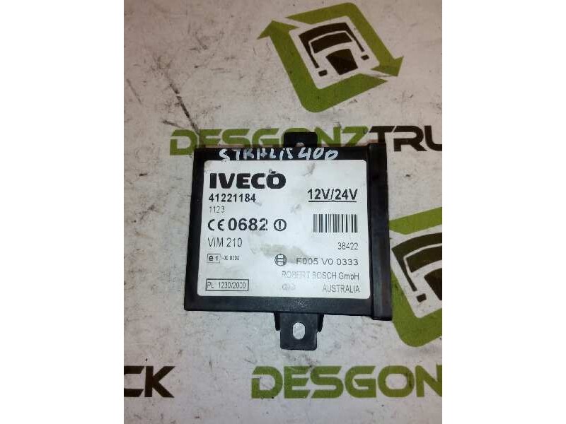 Recambio de modulo electronico para iveco trucks stralis ad 440s40 referencia OEM IAM 41221184  