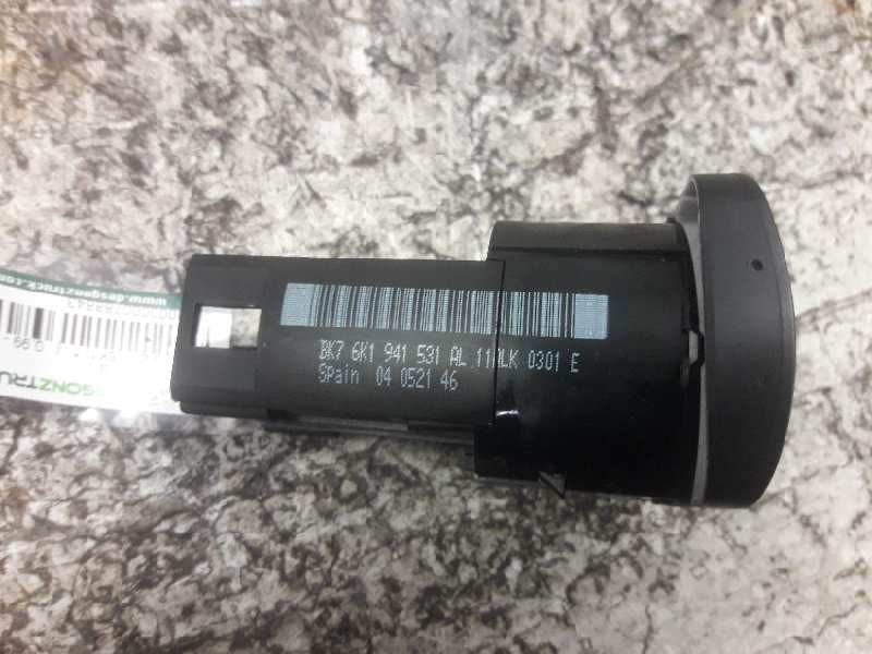 Recambio de mando luces para seat ibiza (6k1) referencia OEM IAM 6K1941531AL 17 PINS 