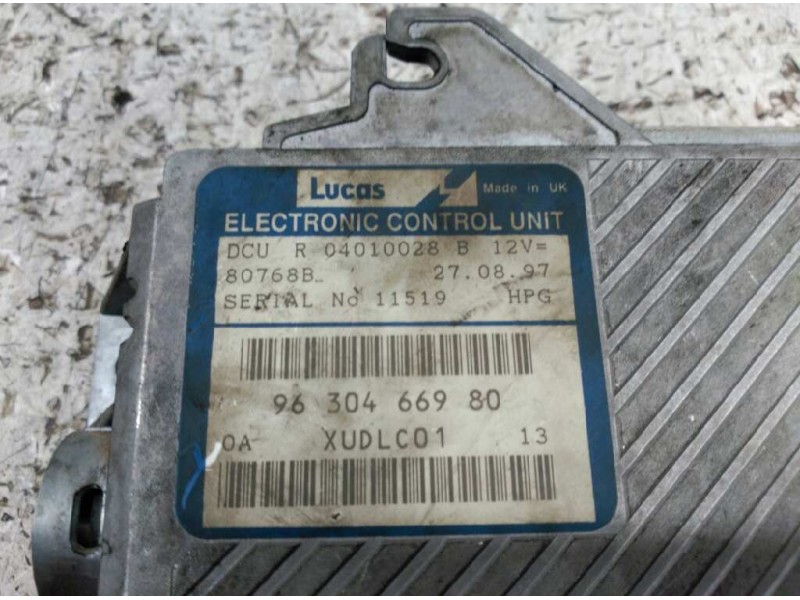 Recambio de centralita motor uce para peugeot 406 berlina (s1/s2) svdt referencia OEM IAM   