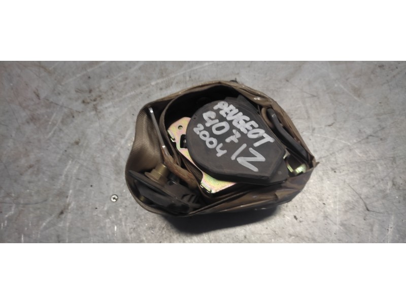 Recambio de cinturon seguridad delantero izquierdo para peugeot 407 1.6 hdi referencia OEM IAM   