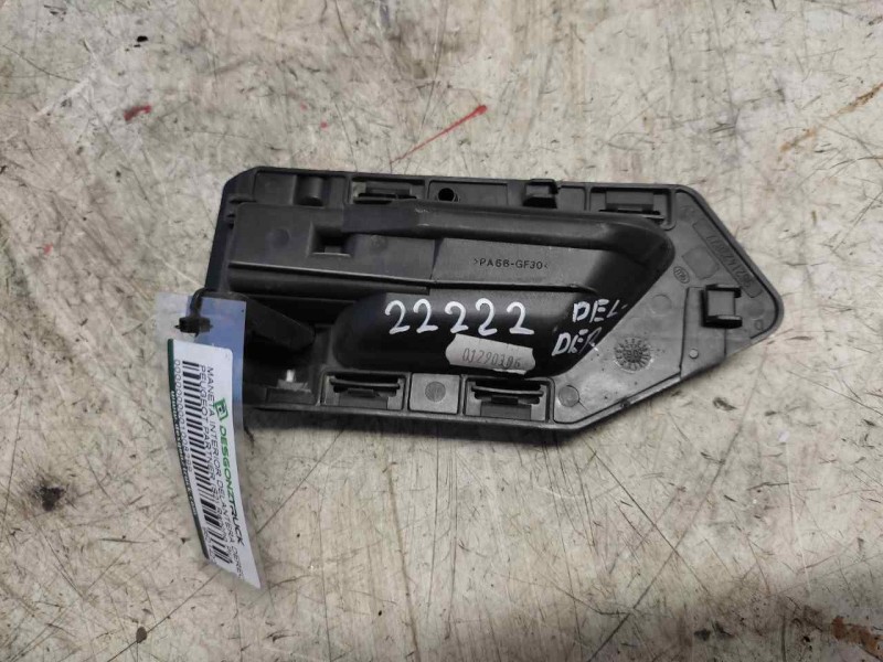 Recambio de maneta interior delantera derecha para peugeot partner (s2) rancho plus referencia OEM IAM 9621422877  