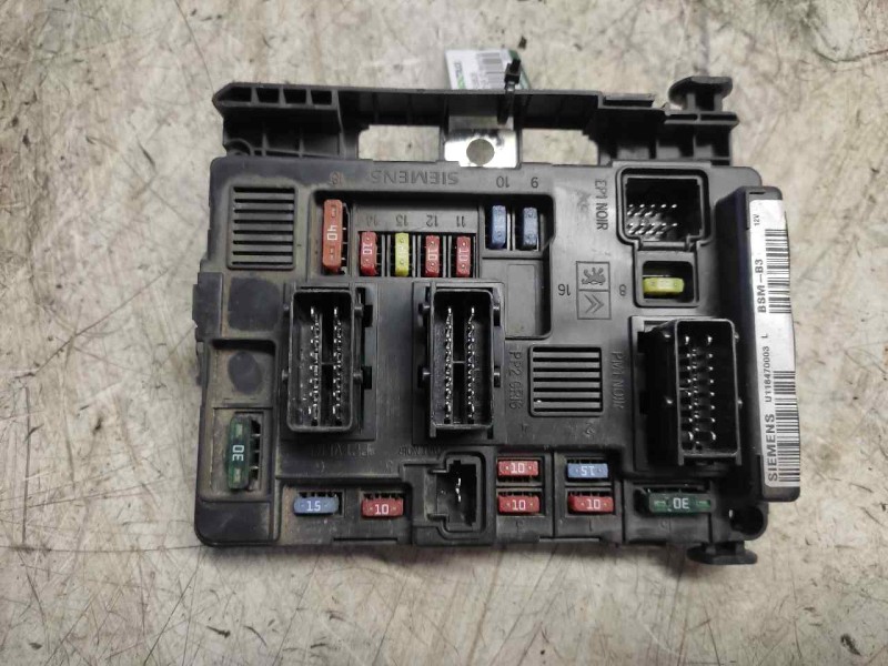 Recambio de caja reles / fusibles para peugeot partner (s2) rancho plus referencia OEM IAM 9650618480 U118470003L BSM