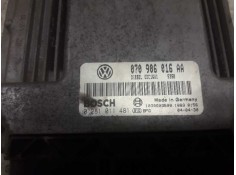 Recambio de centralita motor uce para volkswagen touareg (7l6) tdi v10 referencia OEM IAM 070906016AA 0281011481 1039S03500 2